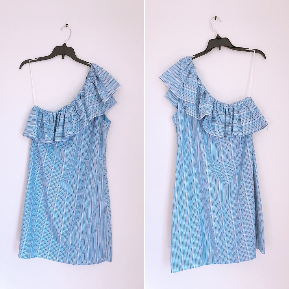 One shoulder mini dress